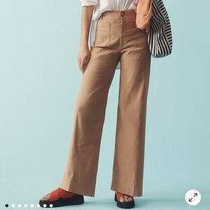 The Colette Full-Length Wide-Leg Pants by Maeve Maeve